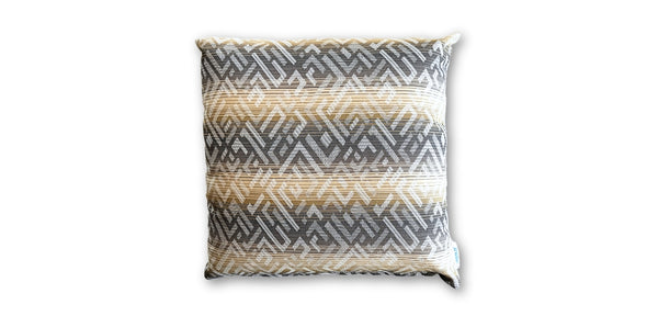 Throw Pillow Brown Mosaic