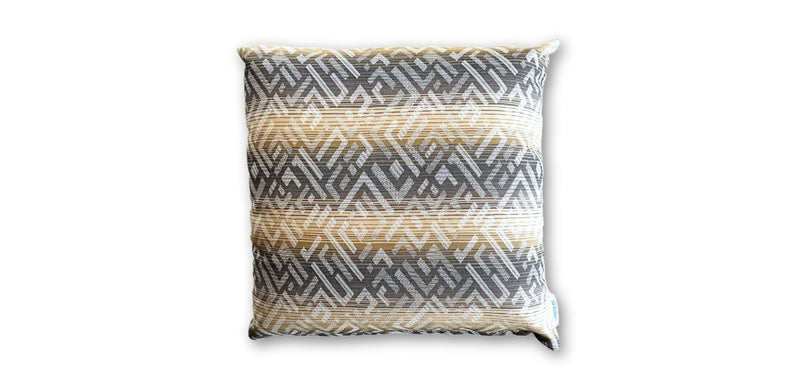 Throw Pillow Brown Mosaic