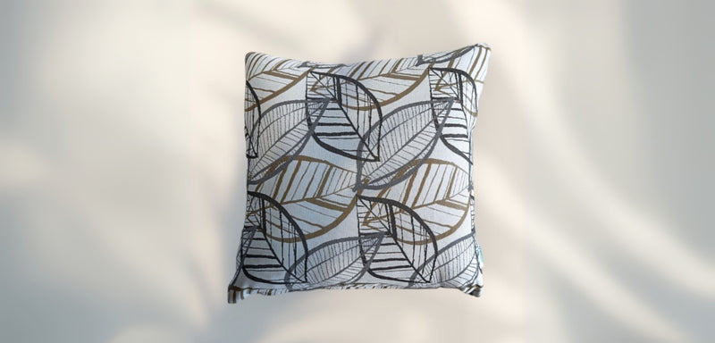 Throw Pillow Brown Leaf