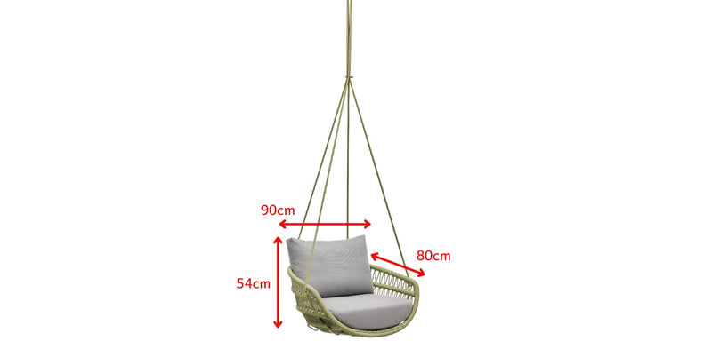 Vasca Hanging Chair Green