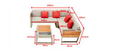 York 5 Seat Corner Sofa